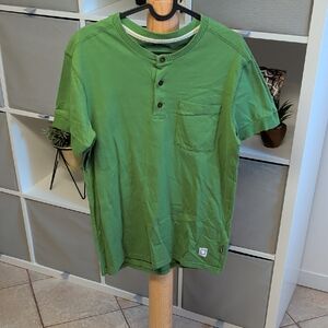 Fjallraven Green Short Sleeve Henley
